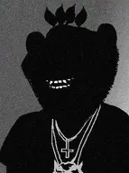 a_great_chaos album_cover broot chain cross filter gradient_background grillz ken_carson leaf music variant:impish_soyak_ears // 300x404 // 11.2KB