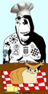 bread butter chef croatia crying delcatty pokemon subvariant:hornyson swastika table tattoo ustasha variant:cobson // 581x1139 // 186.2KB