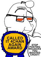 antenna award badge glasses orange_eyes reddit rosette snoo speech_bubble text variant:smugjak // 554x772 // 190.4KB