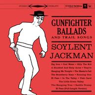 album_cover clothes cowboy cowboy_hat full_body gun hat music text variant:chudjak // 1410x1408 // 508.1KB