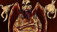 creepy dead_space gore horror necromorph nightmare_fuel pregnant scary soyjak variant:cobson variant:impish_soyak_ears // 1280x720 // 373.5KB