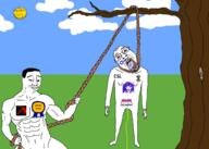 ACK! OP_is_a_fat_ugly_retarded_jewish_shitskin_who_cant_tag_his_own_shit_because_hes_a_massive_troon_from_Xitter ack aryan award background dimensional_craftwars dimensionalcuckwars esl friday_night_funkin' hanged hanging omori omoricuck omoripedo pedophile rope sun tree troon troonella variant:bernd variant:chudjak variant:gapejak // 2048x1463 // 1.2MB