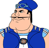 athlete athletic_clothes black_hair blue_clothes blue_eyes chad clothes eyebrows goggles hat iceland lazytown light_skin looking_to_the_left magnus_but_not_the_user_o_algo magnus_scheving mustache nordic scandinavian sportacus sportacus_(lazytown) striped_clothing subvariant:mexiaryan variant:meximutt // 886x872 // 27.7KB