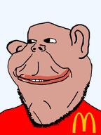 amerimutt ear happy looking_to_the_left mcdonalds mutt mutt_lips pink_skin smile stubble subvariant:henry subvariant:impish_amerimutt teeth variant:gapejak // 700x933 // 39.3KB