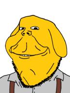 clothes ear janny meta:tagme smile soyjak stubble subvariant:henry suit teeth wholesome // 700x933 // 21.0KB