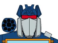 alien beard button cannon cartoon cassette decepticon front_facing glasses helmet movie no_mouth robot soundwave_(transformers) subvariant:neutralplier transformers transformers_(g1) variant:markiplier_soyjak visor white_background // 1200x900 // 17.4KB