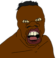 big_nose black_hair black_skin crazed hair looking_at_you nigger subvariant:feralnigger template transparent_background variant:feraljak yellow_sclera yellow_teeth // 1025x1050 // 24.9KB