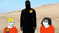 award brown_skin execution eyes_closed irl irl_background isis its_over jake jartycuck jumpsuit looking_at_you nate nigger sandnigger scared text variant:feraljak variant:soyak variant:soytan zero_empathy_award // 700x394 // 257.9KB
