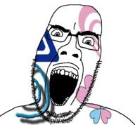 angry animated autism black_lives_matter black_panther_party boylover_symbol childlover_symbol communism democrat ext=gif faggot frutiger_aero funny girllover_symbol glasses looking_at_you nigger open_mouth retard retarded satanism soyjak stubble subvariant:cobjak teeth template thick_eyebrows variaangry // 634x588 // 622.2KB