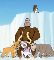 acorn amerimutt angry animal baby closed_mouth ear glasses hair ice_age movie multiple_soyjaks open_mouth prehistoric purple_hair series:animaljaks smile snow squirrel stubble subvariant:feralsquirrel subvariant:impish_amerimutt subvariant:wholesome_soyjak tongue tranny trunk tusk variant:bernd variant:feraljak variant:gapejak variant:impish_soyak_ears white_skin wooly_mammoth // 1154x1282 // 524.8KB