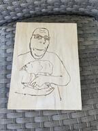 drawing irl soycreature variant:cobson wood // 4032x3024 // 3.4MB