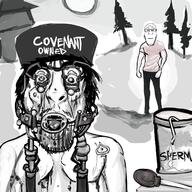 2soyjaks artist:romanian_schizo black_and_white black_eyes buff clothes covering_ears forced full_body gay hat house low_tier_god markiplier metal mind_control moon open_mouth sex sperm torture tree turkey_tom variant:markiplier_soyjak variant:unknown white_skin wires // 1536x1536 // 1019.0KB