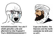 bloodshot_eyes crying glasses islam muhammad open_mouth shia soyjak stubble text variant:soyak wahhabism // 1029x709 // 273.6KB