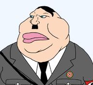 adolf_hitler blue_eyes dark_hair fascism germanic germany historical history hitler_mustache national_socialism nazi_arm_band nazi_germany nazi_swastika nazism swastika variant:meximutt world_war_2 wwii // 888x820 // 25.8KB