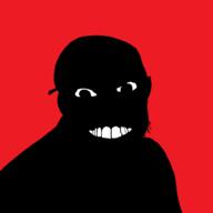 closed_mouth glasses grin shadow soyjak stubble variant:feraljak // 1500x1500 // 17.1KB