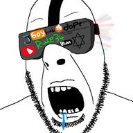 black_lives_matter dopamine drool jews judaism open_mouth porn pornhub reddit rule34 saliva star_of_david tiktok variant:cobson vr_headset youtube // 721x720 // 42.4KB