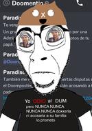 clothes doomentio doomposting doomverse hat i_would_never spanish_text // 498x713 // 224.2KB