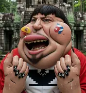 ace_of_spades aztecchicano(namefag) blacked brown_skin chicano coca_cola countrywar cuba_vs_mexico eyelashes fat flag:cuba flag:spain flag:united_farm_workers grease hand hands_up lips lipstick meta:ai_generated meta:namefags mexico meximutt mouth_open nails open_mouth series:realistic_namefags subvariant:mexislut teeth variant:meximutt // 976x1056 // 284.2KB