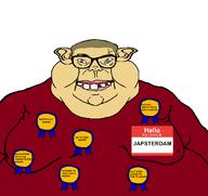 award fat japan meta:namefags mutt red_shirt slavic slopjak subvariant:branigger variant:brandon // 1674x1582 // 94.8KB