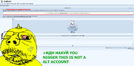 admin altaccount1488_(user) angry ban_evasion cyrillic_text english_text glasses greentext mustard mustard_(user) one_eye_closed screenshot series:nonexistant_namefags soybooru soyjak_party soyquote stubble subvariant:scholar troonella variant:bernd variant:feraljak variant:gapejak vein yellow_skin // 2556x1264 // 503.4KB