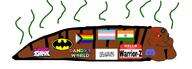 Warrior-Z(user) batman brown_skin dandy's_world discord discord_logo_facial_mark faggot friday_night_funkin' india indian_flag lgbt name_tag queen_of_spades stink_lines subvariant:mexiaryan taliban tranny transgender_flag // 1982x715 // 546.9KB