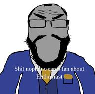 beard blue_shirt clothes enthusiast eyebrows gigachad glasses hair necktie no_eyes no_mouth no_nose nophono shitnobodycaresabout snca subvariant:science_lover suit variant:markiplier_soyjak white_background // 800x789 // 313.7KB