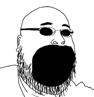 bald black_eyes creepy distorted glasses horror nose open_mouth scary soulless stubble variant:fatjak // 714x732 // 9.8KB