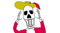 clothes fancy hat red series:skeletonjaks skeleton suit variant:ppp // 1280x720 // 110.1KB