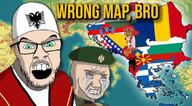 albania albanian balkans bloodshot_eyes bosnia bulgaria country croatia crying europe fez greece green_eyes hungary kosovo living_ironically_in_europe map montenegro north_macedonia romania serbia slovenia stubble thumbnail turkiye variant:feraljak variant:wojak youtube // 1080x598 // 250.8KB