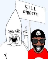 balaclava blacksun covering_mouth kkk pointing southeast_asia total_nigger_death totenkopf variant:abortion_lover white_skin // 792x960 // 53.0KB