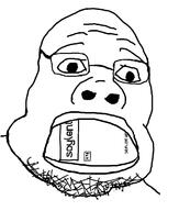 glasses open_mouth soy soyjak soylent stubble variant:canjak // 1048x1232 // 173.9KB