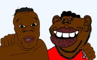 afro black_skin friendship grin hair hand happy kfc nigger niggers no_more_brother_wars shieet smile stubble subvariant:feralnigger subvariant:impish_tyrone teeth tyrone variant:feraljak variant:impish_soyak_ears wholesome yellow_sclera // 1746x1080 // 203.3KB