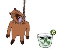2soyjaks alcohol caipirinha capybara crying hanging lime open_mouth pun subvariant:unbotheredchud suicide variant:bernd variant:chudjak // 1023x898 // 29.9KB