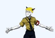 cat_ear glasses hellsing hitler_youth nazi_arm_band nazism soyteen stubble yellow_hair // 1440x1000 // 73.6KB