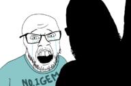 2soyjaks clothes crying gem glasses mustache open_mouth rope silhouette soyjak stubble suicide text tragedyjakking variant:cobson variant:feraljak // 1137x744 // 143.0KB