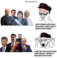 javier_milei joe_biden kim_jong_un macron modi socialism socialist variant:chudjak variant:soyak vladimir_putin xi_jinping // 996x1008 // 88.0KB