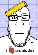 closed_mouth clothes func_physbox glasses hammer_editor hat heart heat i_love neutral source_engine soyjak stubble subvariant:neutralplier text variant:markiplier_soyjak // 600x852 // 155.1KB