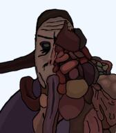 blob blobs euromutt fixed hair juice left_4_dead_(series) left_4_dead_2 long_tongue remastered smoker smoker_(left_4_dead) subvariant:euromutt tongue variant:markiplier_soyjak // 1536x1758 // 205.0KB