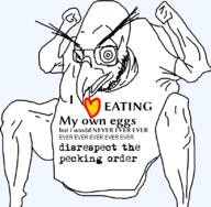 bird chicken chicken_factory_('o) closed_mouth clothes eyes glasses leg stubble variant:unknown // 818x799 // 48.0KB