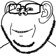 bald beard big_glasses ear glasses nose smile stubble subvariant:jolly_soyak_ears teeth variant:impish_soyak_ears // 545x540 // 11.8KB