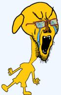 crying dog full_body janny open_mouth variant:soyak yellow_skin // 375x579 // 10.7KB
