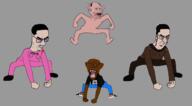 3soyjaks amerimutt animal animated black_lives_matter bloodshot_eyes crying cuck dance gynaecomastia judaism meta:tagme monkey monkey_dance nike nipple shoe subvariant:chudjak_seething tantrum variant:chudjak variant:monkeyjak // 1280x704 // 995.9KB
