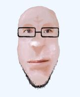 glasses realistic shading stubble variant:markiplier_soyjak white_skin // 635x765 // 346.6KB