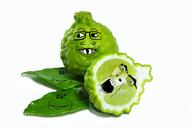 4soyjaks bergamot citrus deformed face_only food fruit glasses green grin irl_background leaf multiple_soyjaks objectsoy open_mouth series:fruiterz! smile subvariant:grinlook_poggers variant:cobson variant:impish_soyak_ears variant:markiplier_soyjak // 1037x692 // 426.5KB