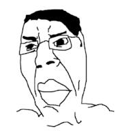 big_lips chud closed_mouth deformed hair lips subvariant:suspicious_chudjak template ugly variant:chudjak // 814x888 // 72.3KB