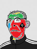 balding bbc biting_lip colorful ear glasses jumpsuit ms_paint queen_of_spades subvariant:hornykuz sweater variant:carterjak variant:kuzjak // 556x742 // 122.5KB