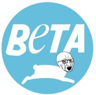 animal beta_male bloodshot_eyes crying glasses logo open_mouth peta pun rabbit soyjak stubble variant:soyak // 506x500 // 59.4KB