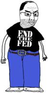 angry balding closed_mouth clothes full_body glasses hair old soyjak stubble text variant:chudjak // 1174x2256 // 538.6KB