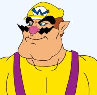 blue_eyes buff clothes eyes_like_the_o-o-cean hair hat logo mustache smile subvariant:mexiaryan super_mario variant:meximutt video_game wario // 886x872 // 40.2KB