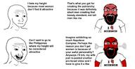 bald balding beard glasses heart i_love manlet red_skin smile steam subvariant:science_lover text variant:markiplier_soyjak wojak // 1370x709 // 284.5KB